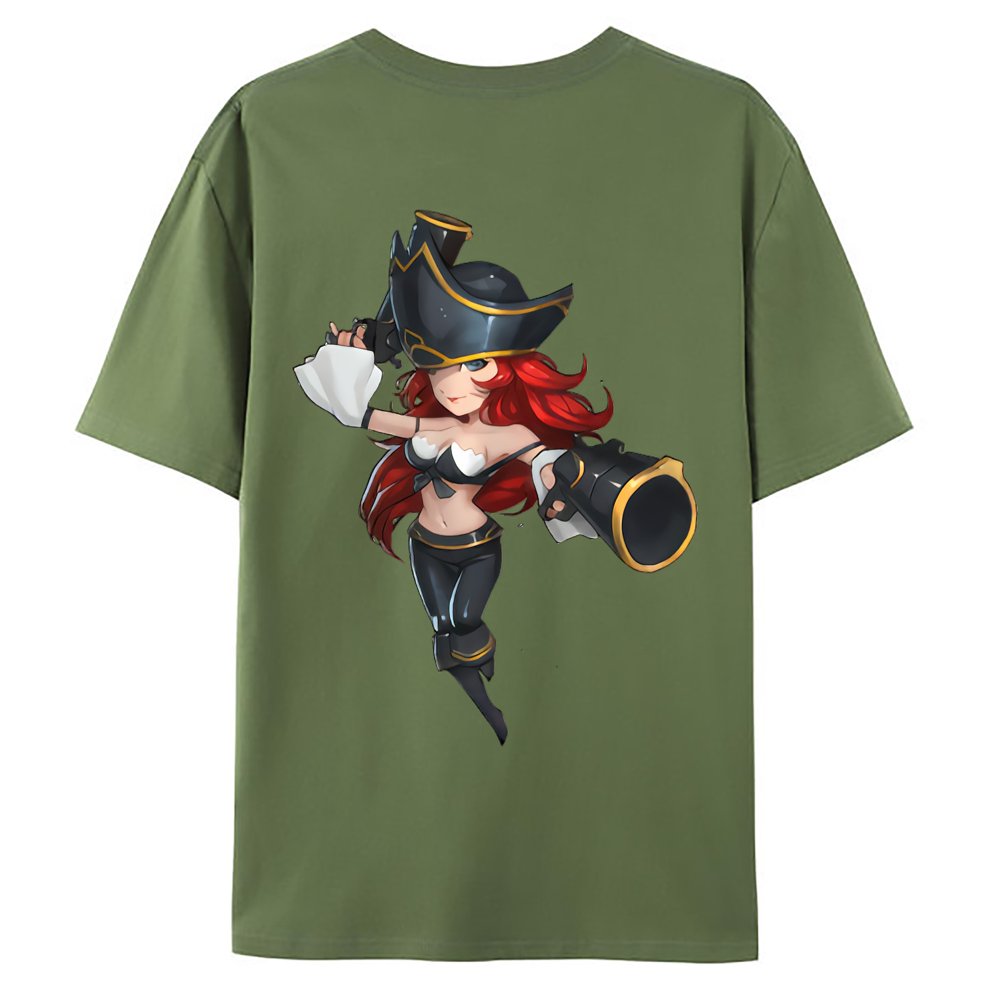（画像用） リーグ・オブ・レジェンド League of Legends LOL 綿100％ メンズ半袖Tシャツ（バックプリント） 通気性